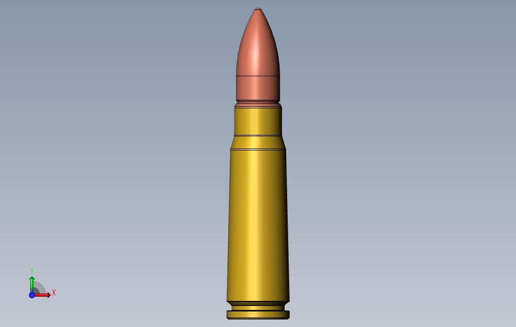 7.62х39 正面视图