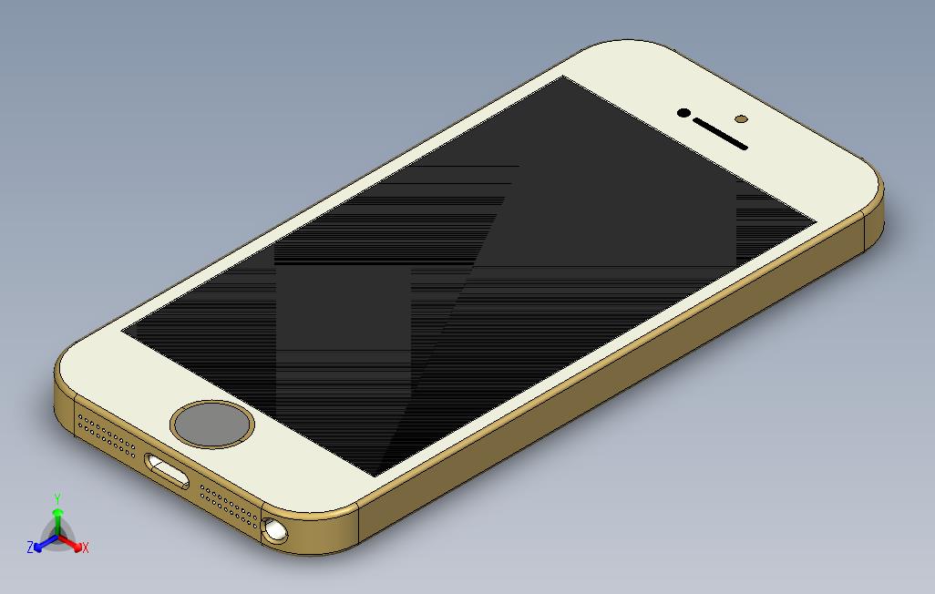 iPhone5s金色