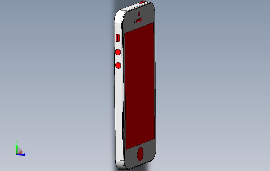 iPhone5手机壳设计尺寸