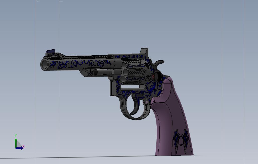 SmithWesson357Magnum，型号19-4，COSTUM