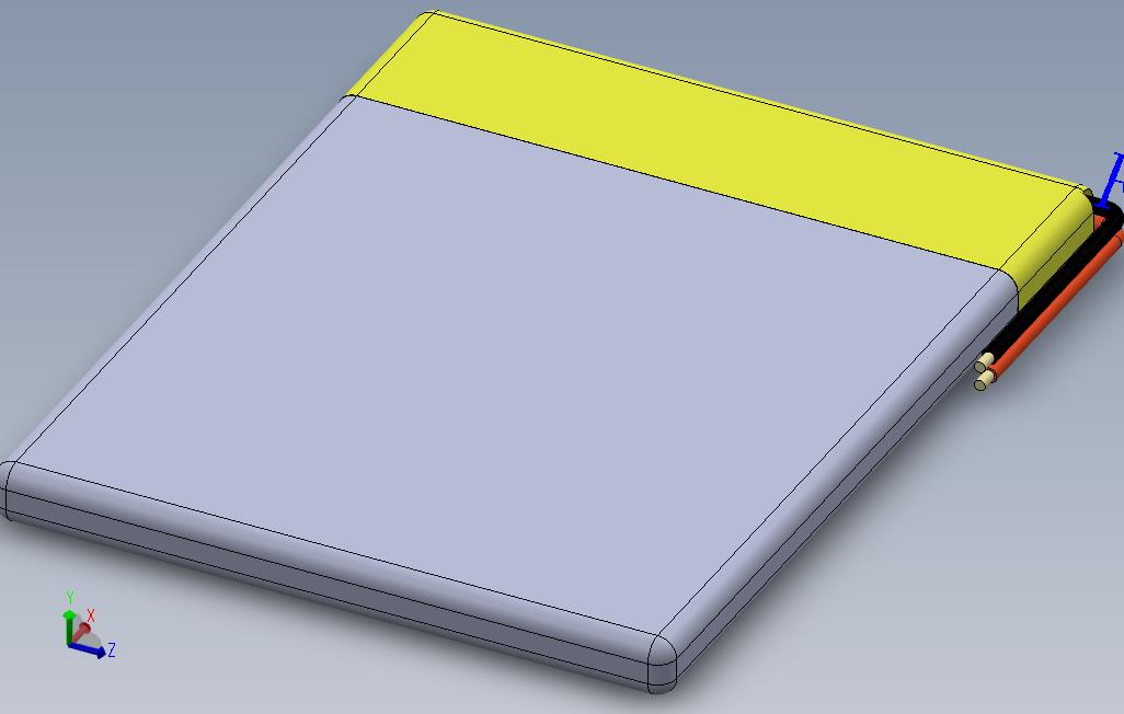 Li-Ibattery500毫升，1.9瓦特，U3.7-4.2B