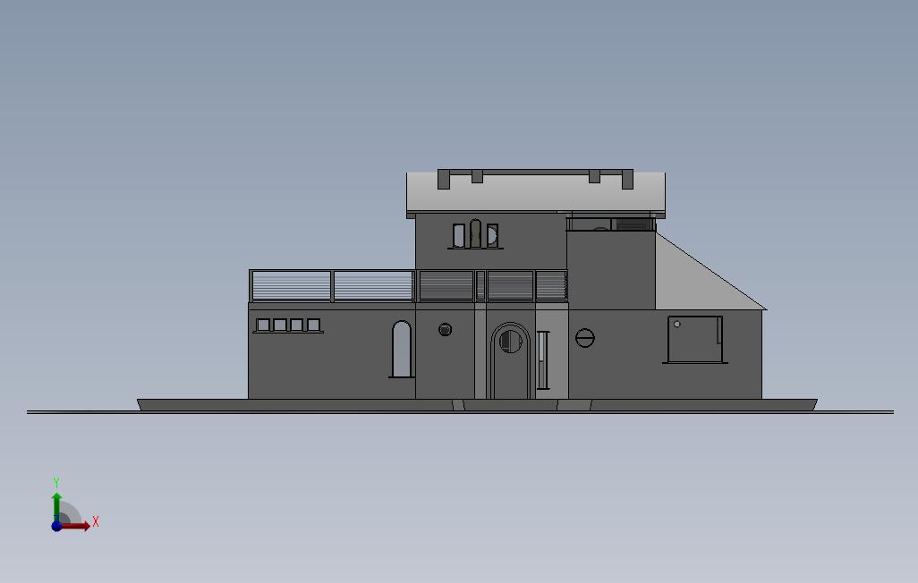 RadBeachHouse（内部布局）