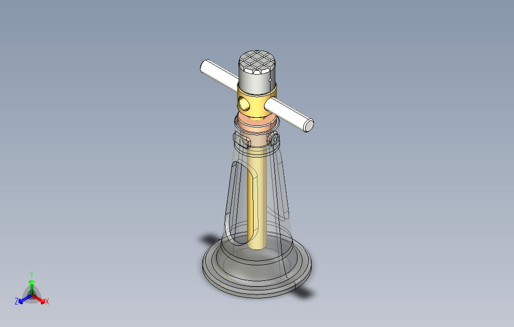 分配器(手动起重机) 主视图