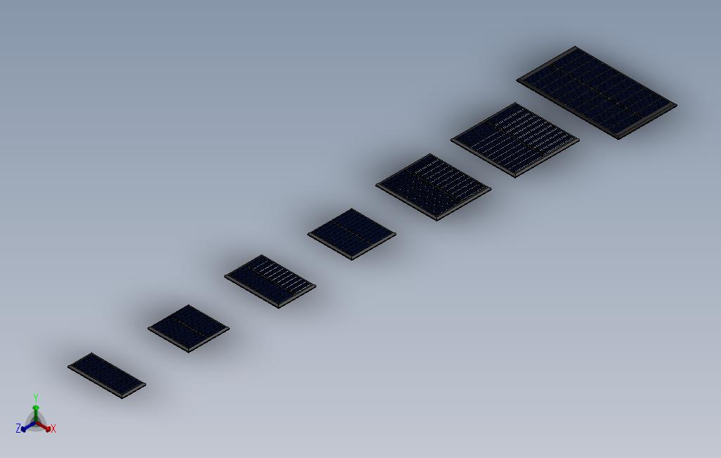 单晶太阳能电池板，5.5伏，70毫安-291毫安