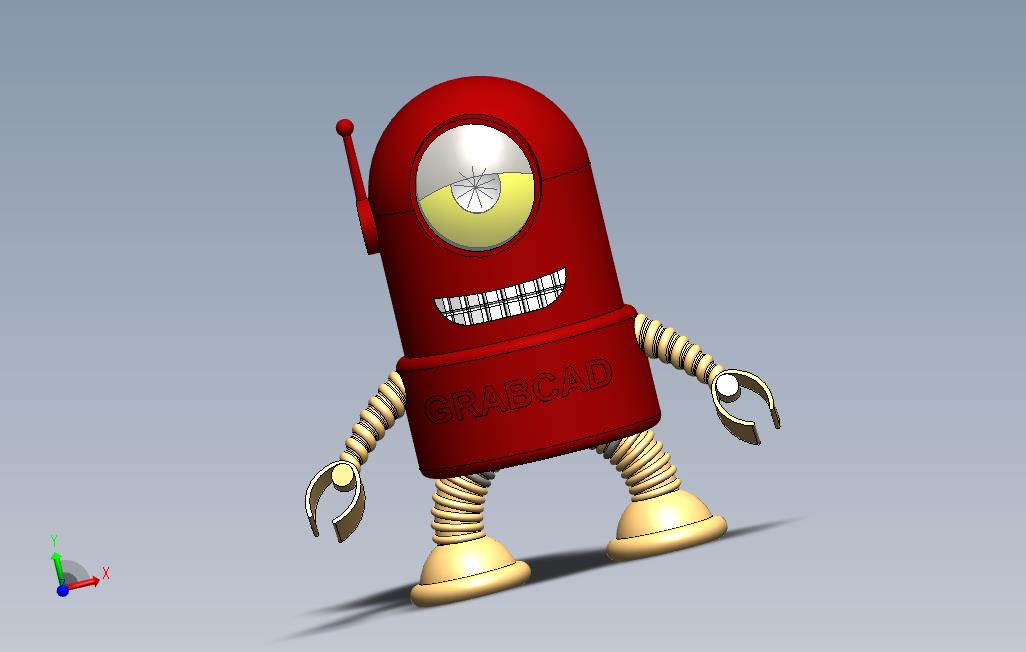 GRABCADBOT-3D可打印