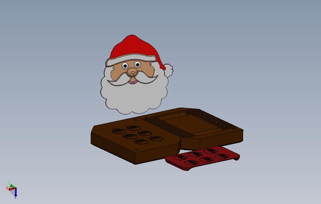 SantaCookie片材模具TRINOTA