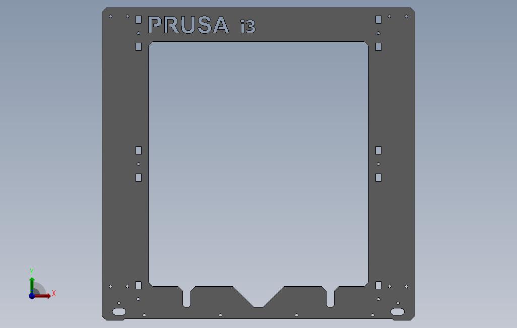 PrusaI3胶合板框架6mm