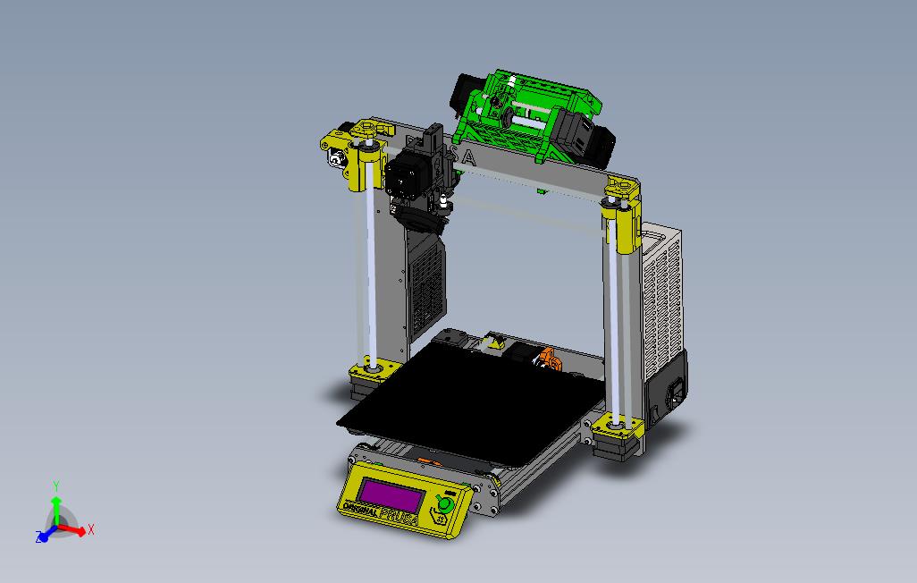 Prusai3MK3SMMU2SSolidWorks组件