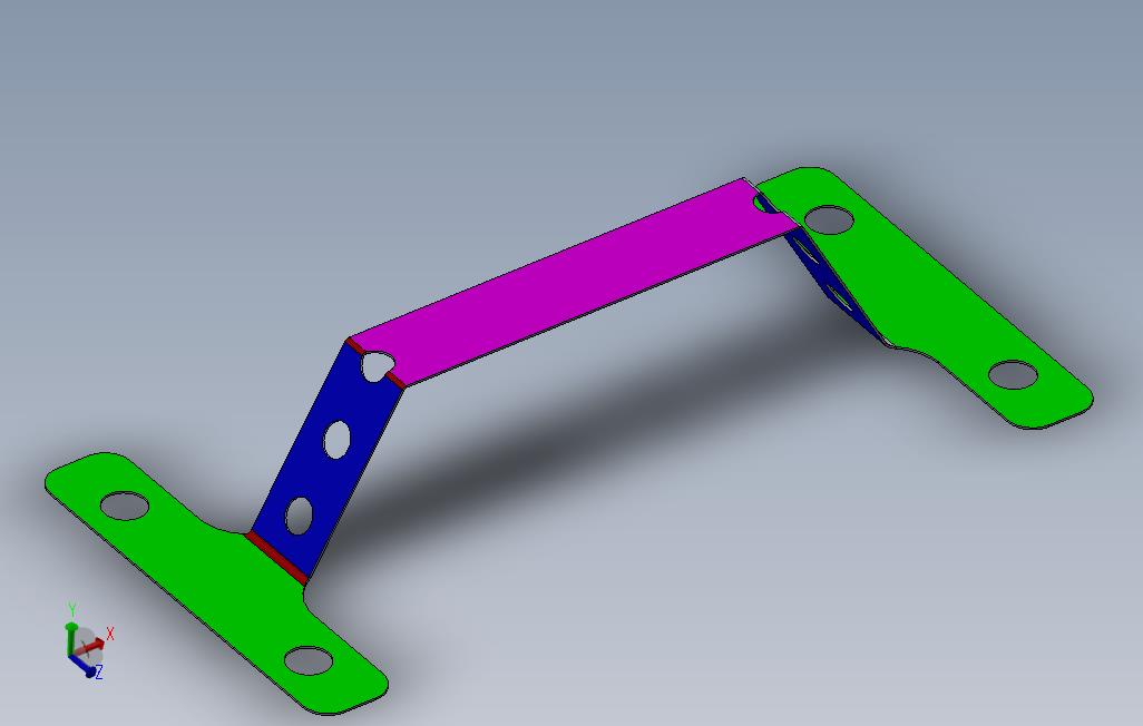 solidworks实习钣金零件