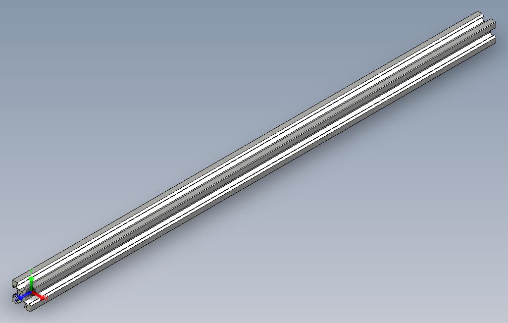 V型槽20x20x500
