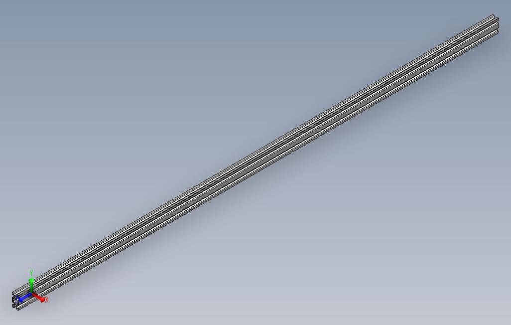 V型槽20x40x1500