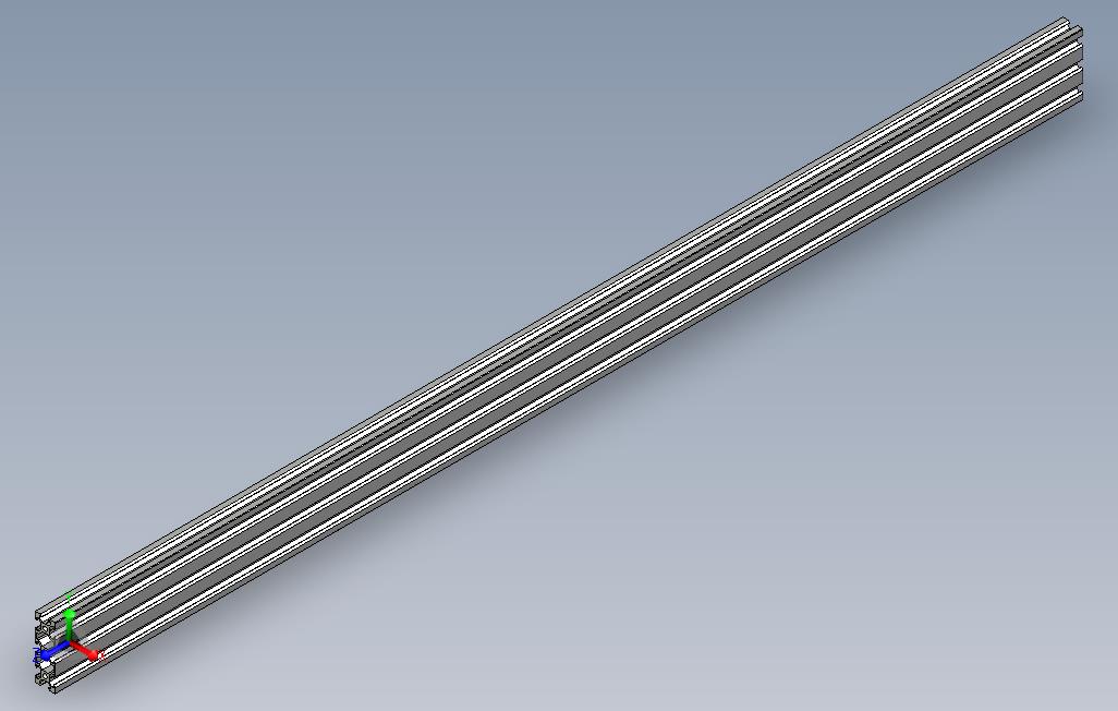 V型槽20x60x1000