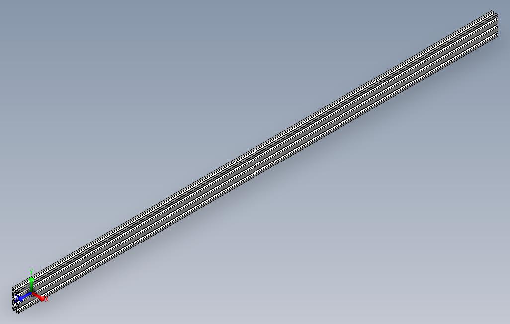 V型槽20x60x1500