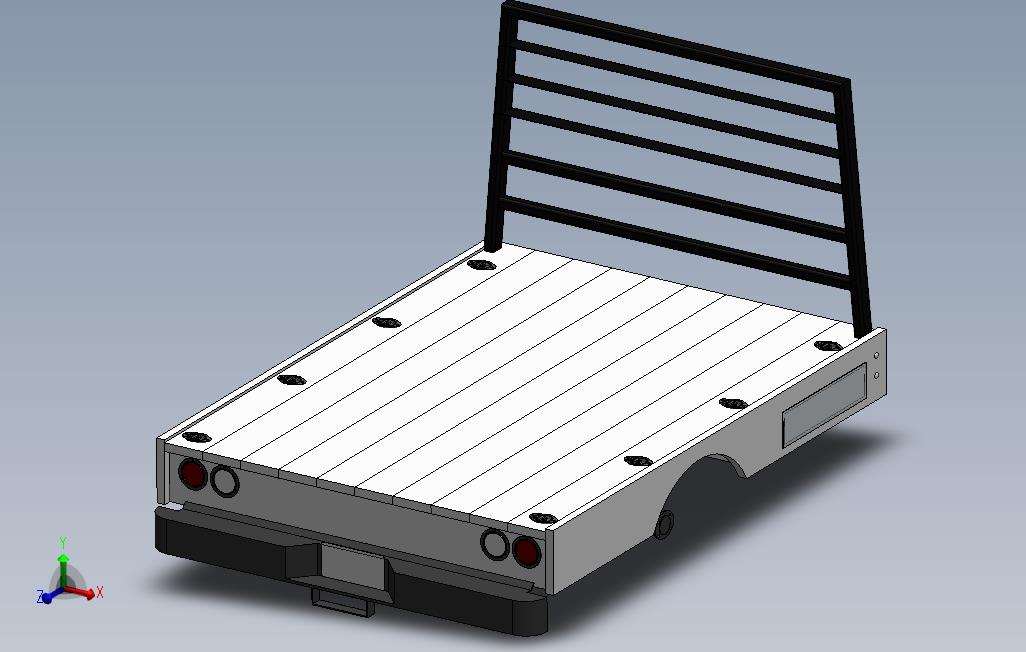 1980-1995福特F150木质平板床