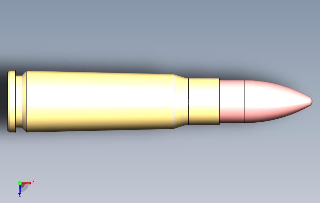 7.62X39毫米 俯视图