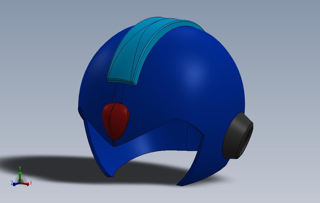 MegaManX头盔