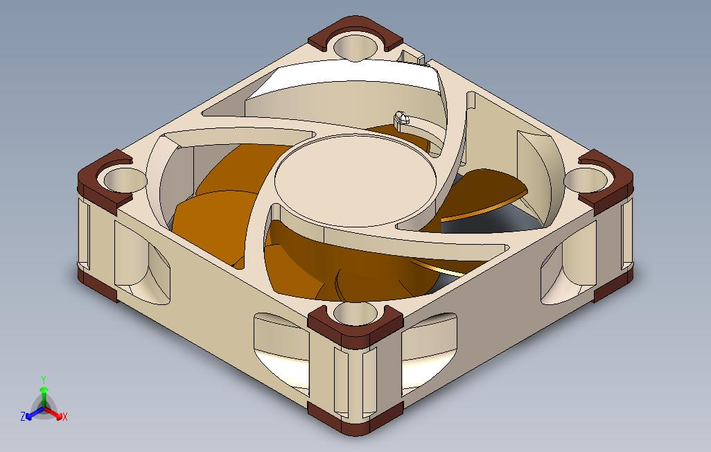Noctua-Fan-NF-A4X1040毫米