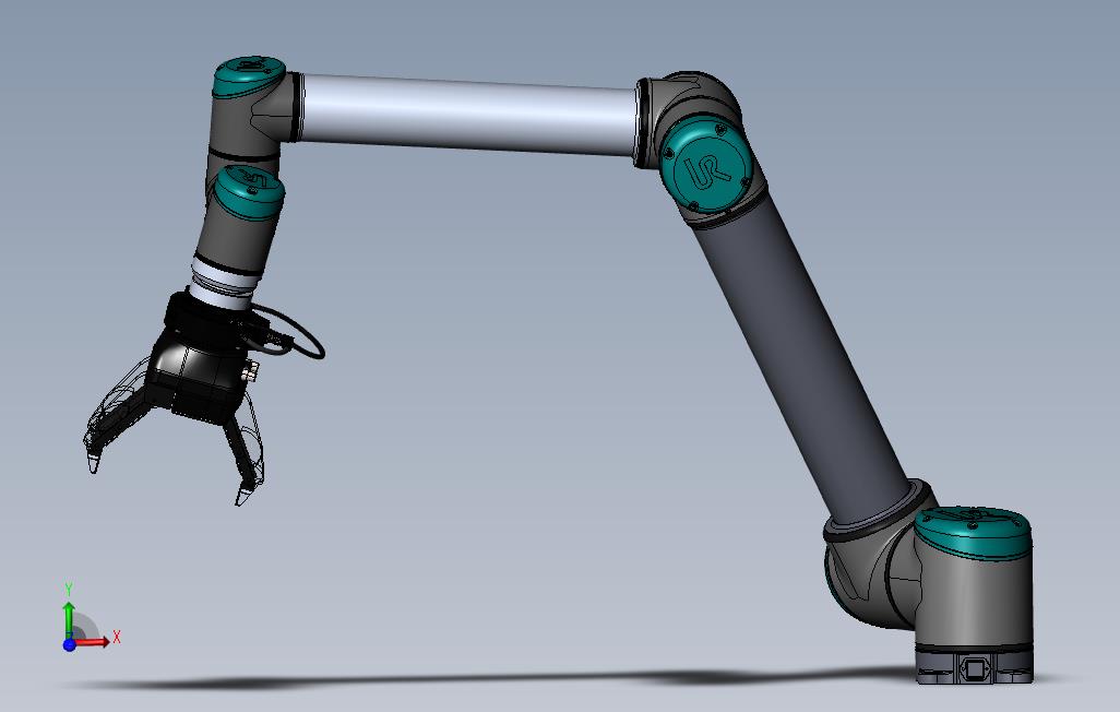 UR10Robotwrobotiq三指夹持器