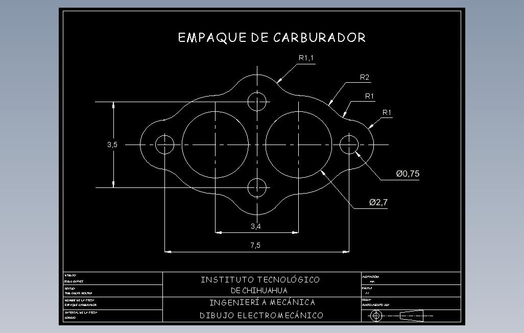 包装Carb(AUTOCAD和.DXF)