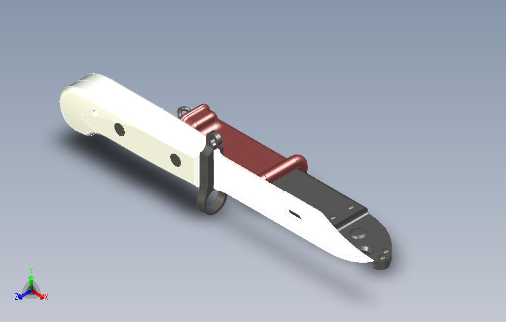 匈牙利AKMI型刺刀