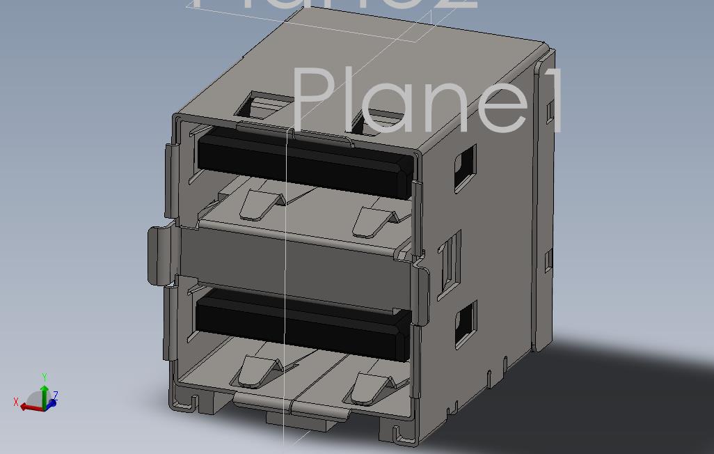 双USB2.0端口