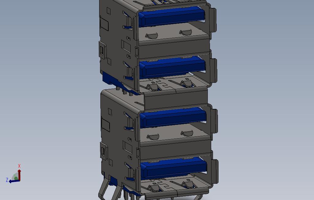 四个USB3.0端口