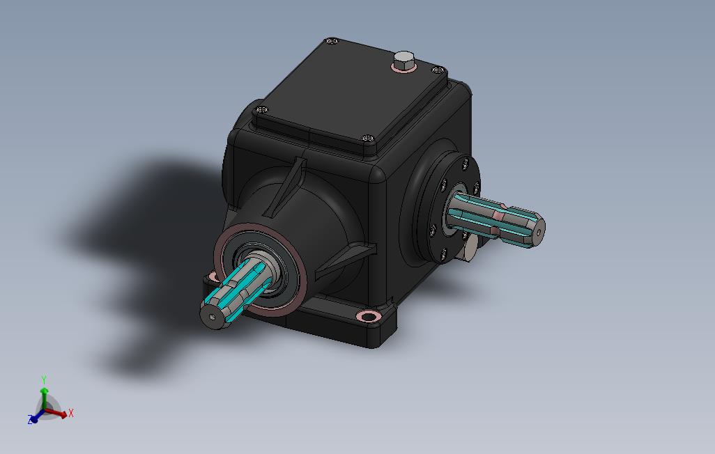 基于Solidworks的锥齿轮箱