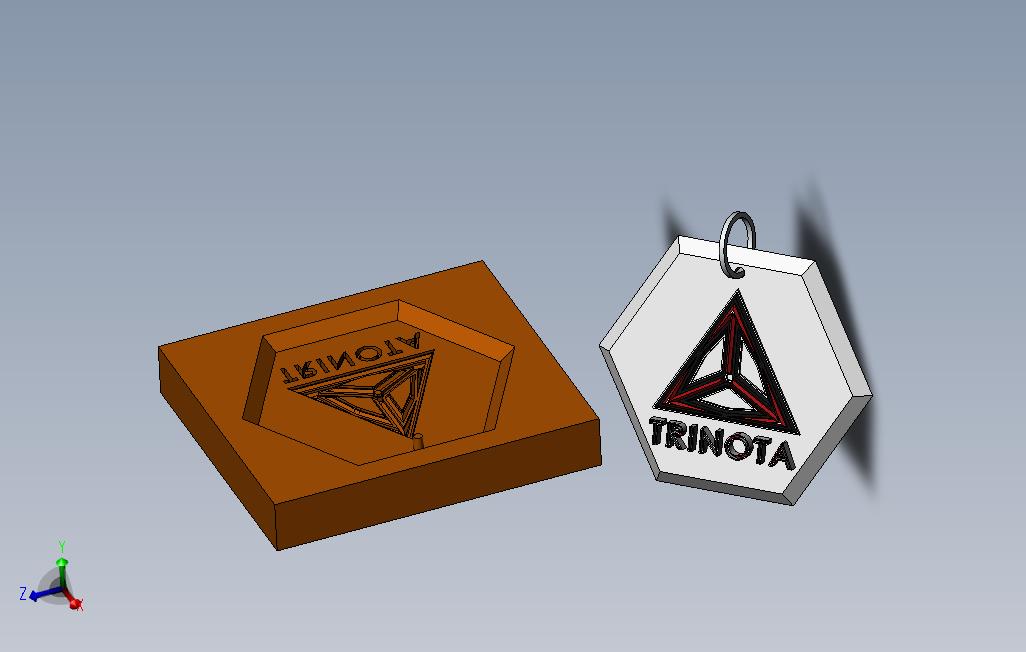 定制钥匙链模具TRINOTA