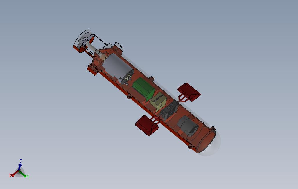 潜艇无人机模型