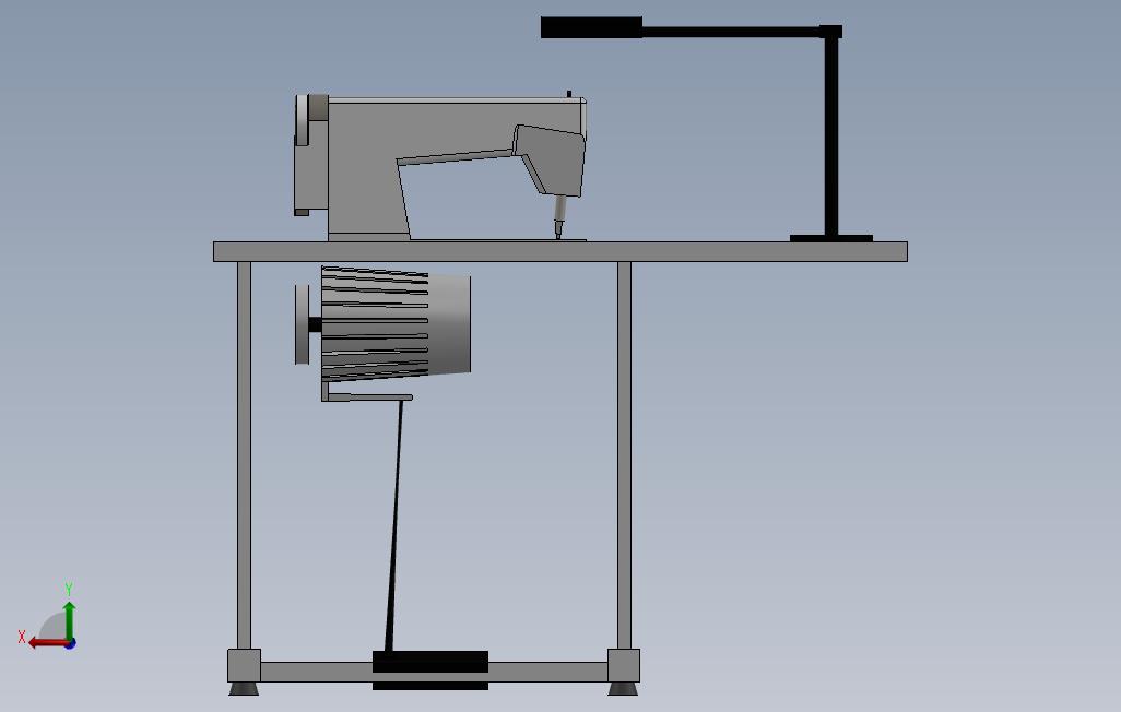 缝纫机-maquinadecoser_SOLIDWORKS 2016_模型图纸免费下载 – 懒石网