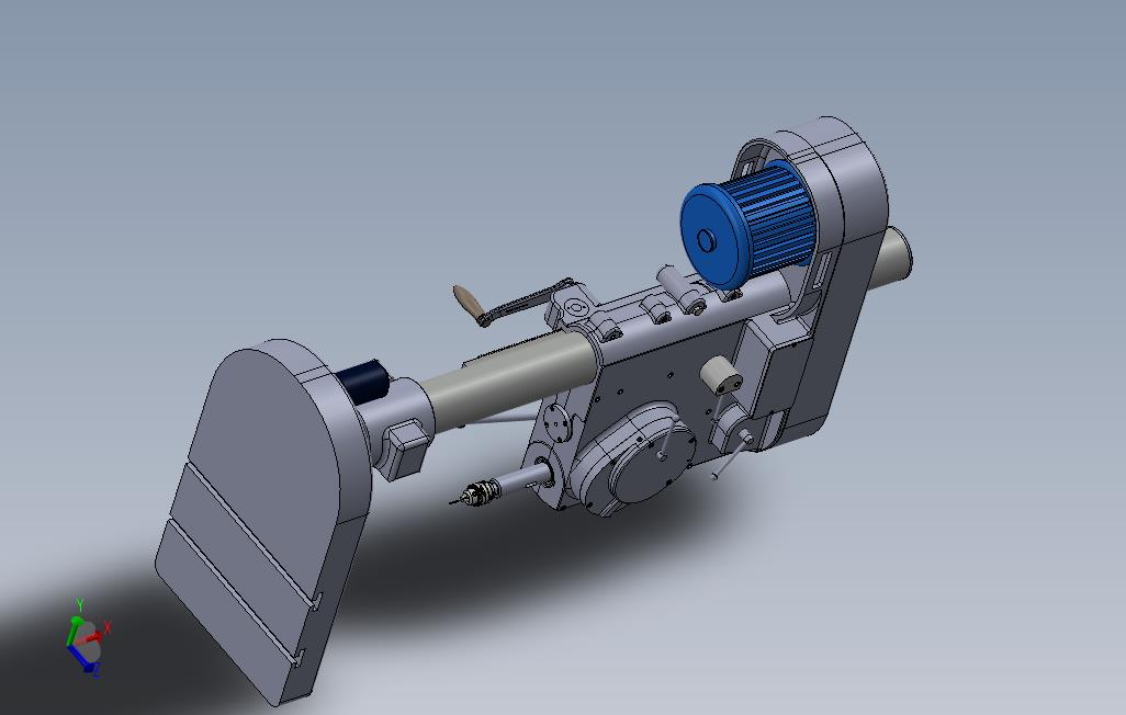 落地钻（SolidWorks）良好：）