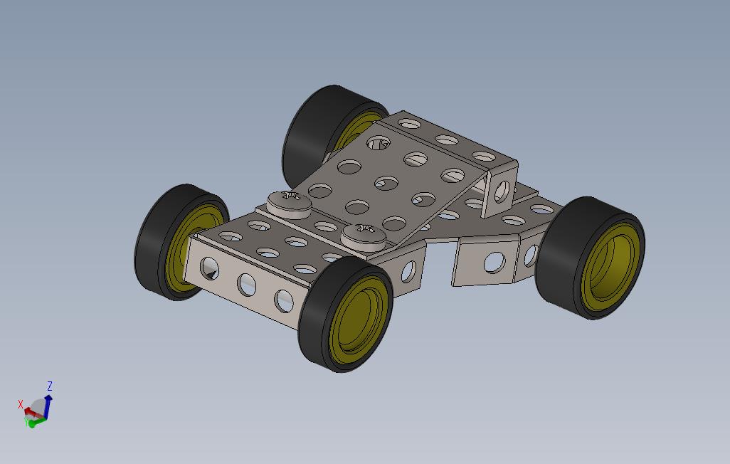 钣金玩具车（SolidEdgeST6和SolidWorks）