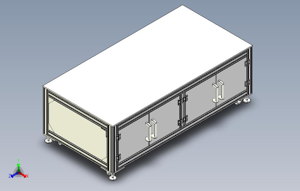 铝型材工作平台设计