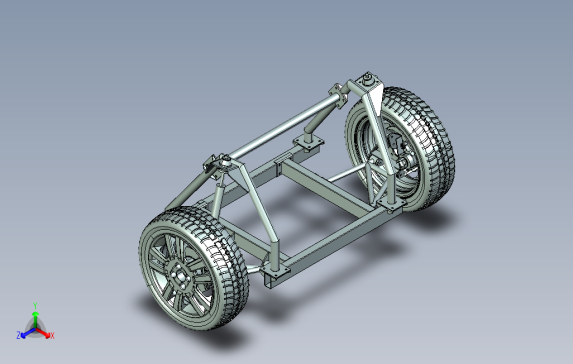 汽车后动力车轮组承重设计