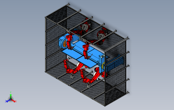 三轴变位机配合机器人协同焊接工作站设计