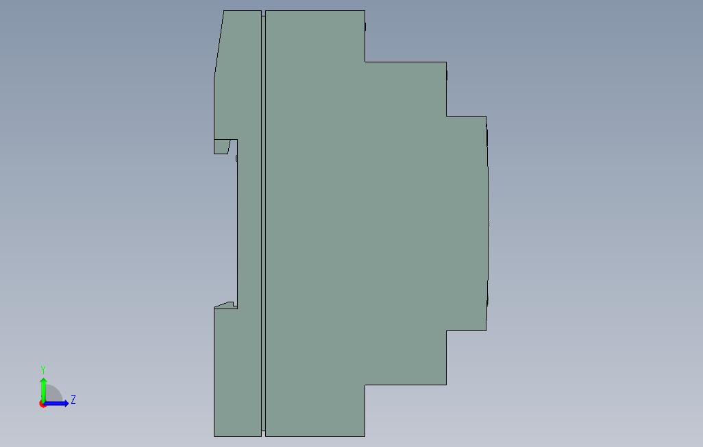 Logo!power24V_4Astabilizedpowersupplyinput_100-240VAC110-300VDC 左侧视图