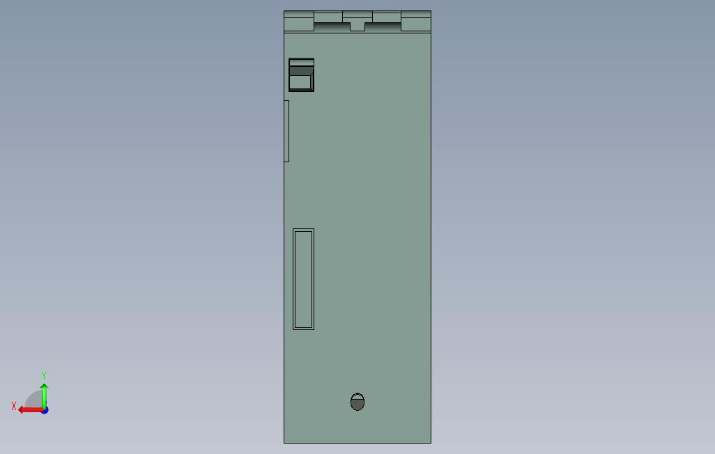 SIMATICPM150724V_3AstabilizedpowersupplyforSIMATICS7-1500input 背面视图