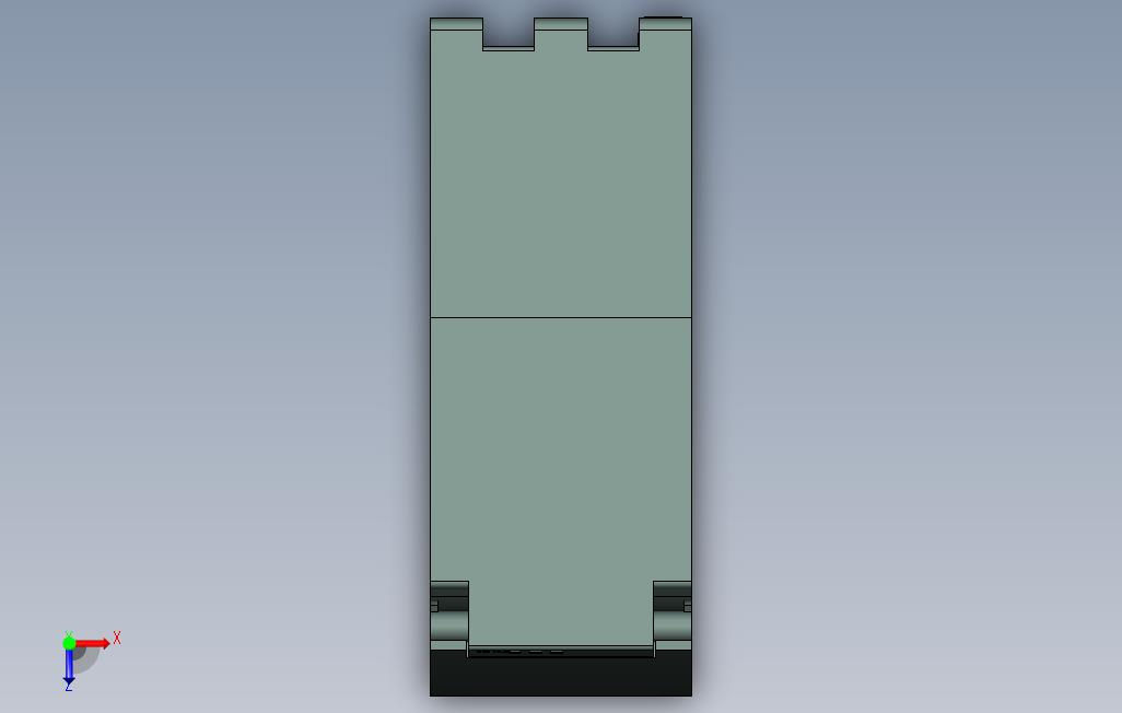 SIMATICPM150724V_3AstabilizedpowersupplyforSIMATICS7-1500input 俯视图