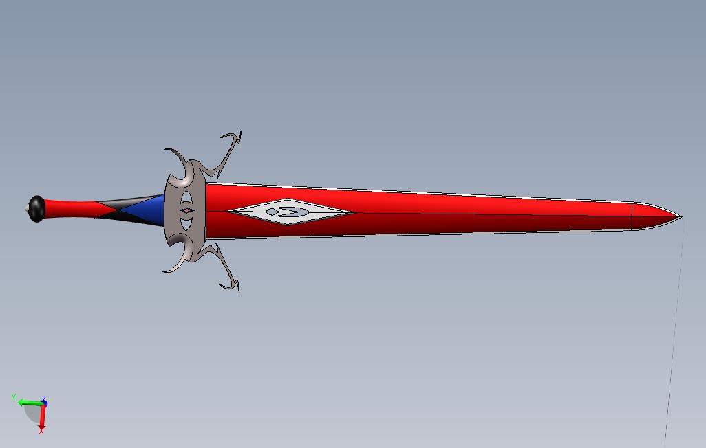 11405.血骷剑3D模型