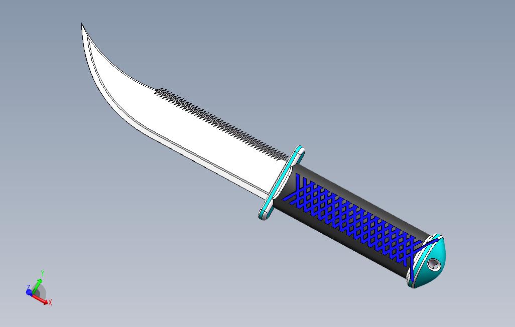 冷兵器_军用器械_SOLIDWORKS_免费图纸_模型下载 – 懒石网
