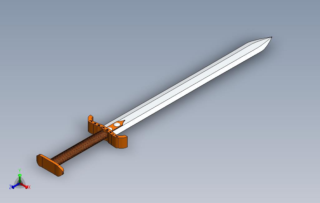 11573.宝剑3D模型