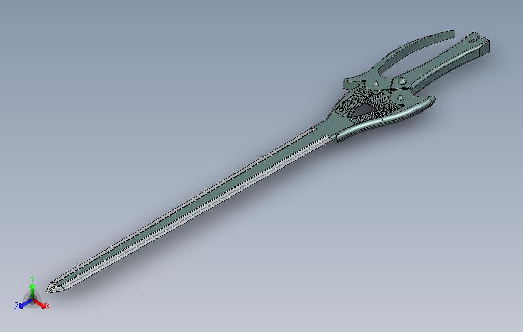 11571.绝世好剑3D模型