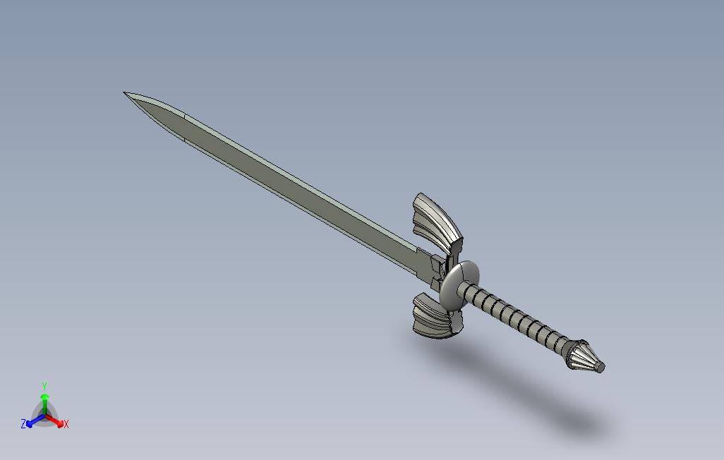 11569.退魔剑3D模型