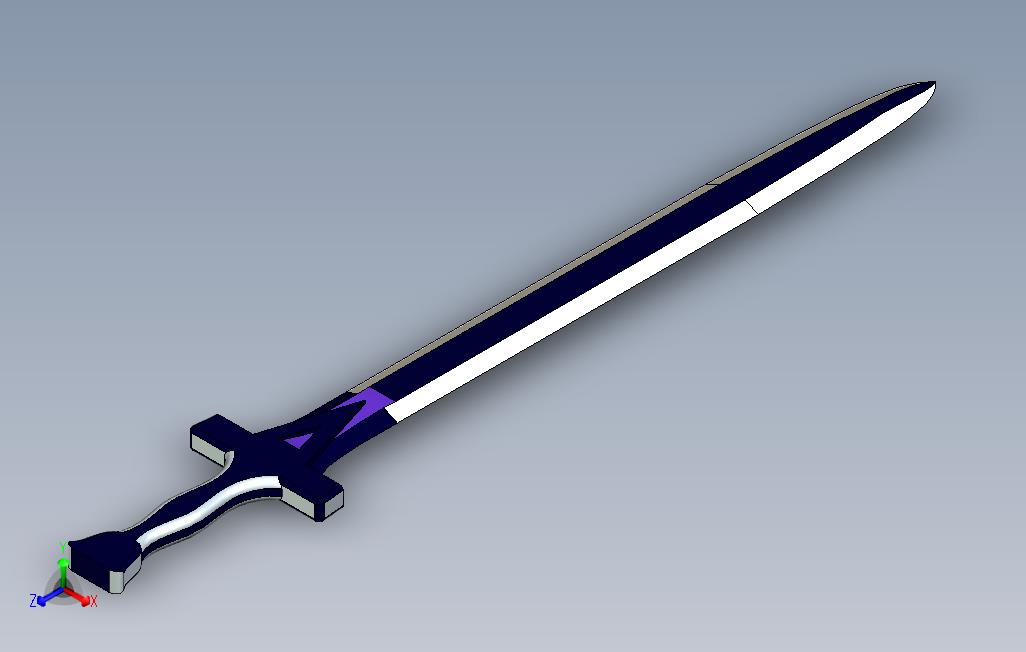 11396.剑3D模型