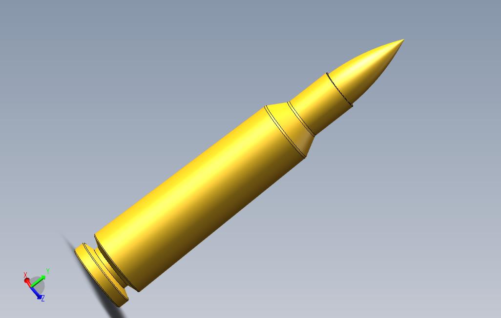 11398.子弹3D模型