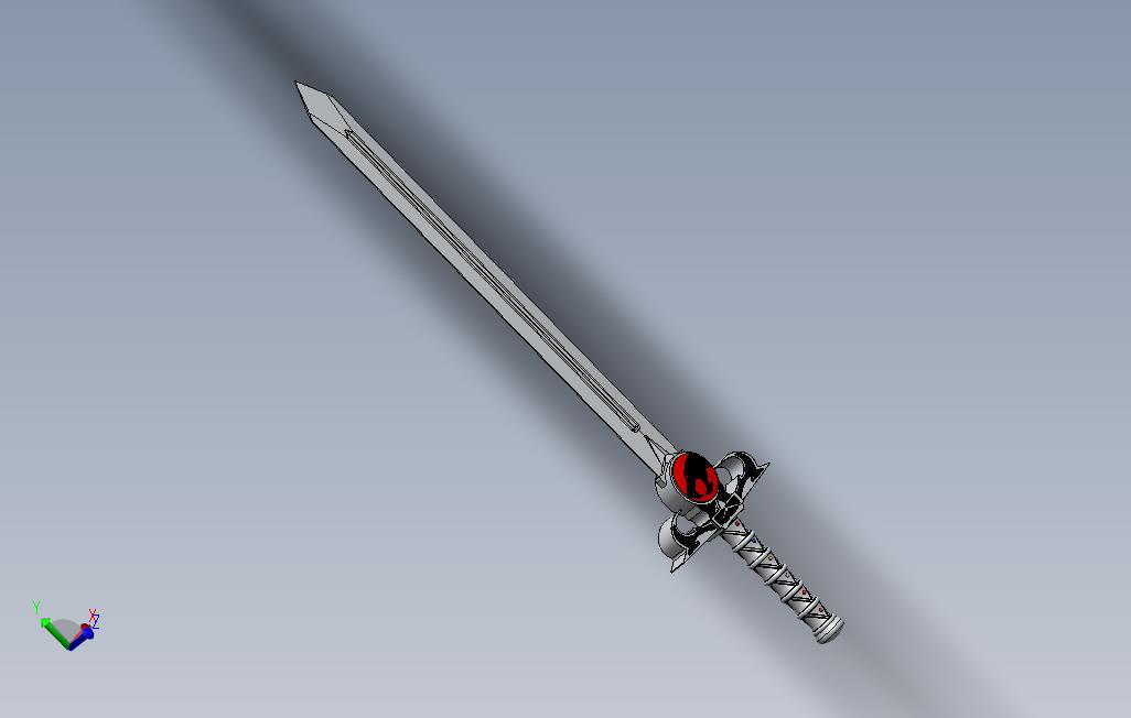 11690.宝剑3D模型