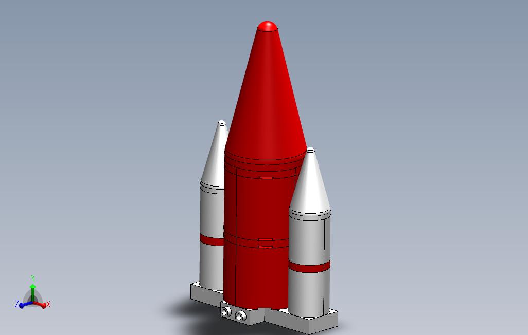 11792.宝高玩具-火箭3D模型