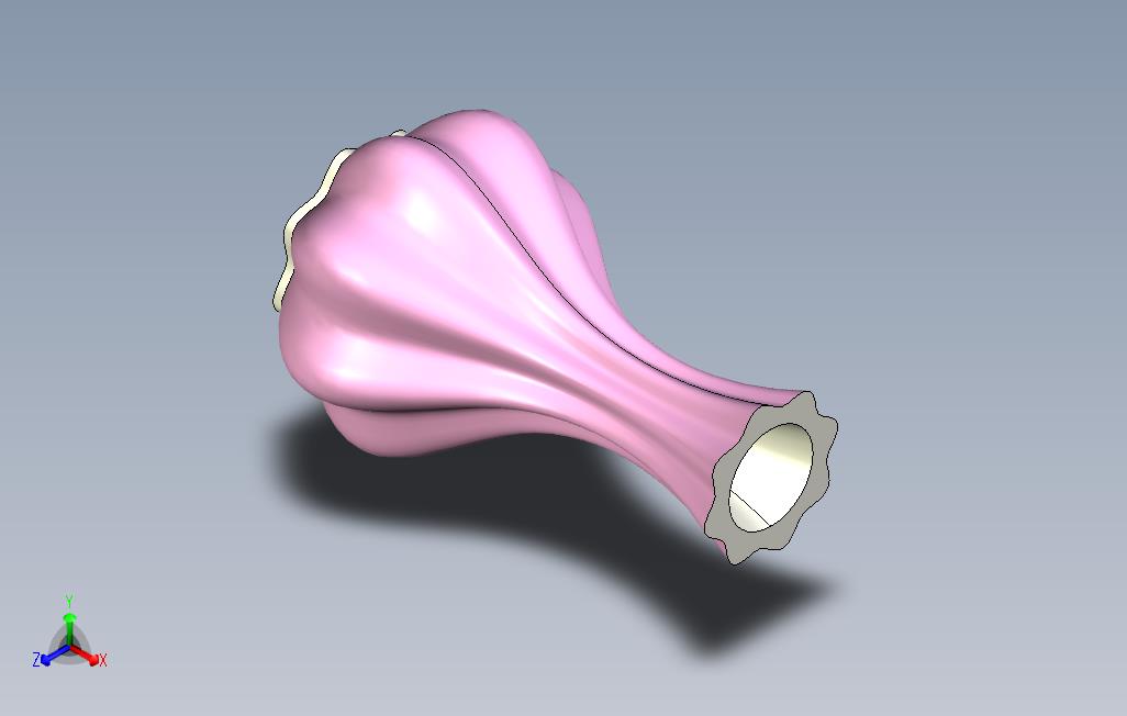 11948.Creo1.0花瓶3D模型