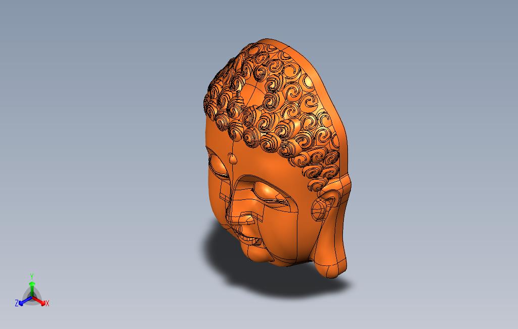 12047.南无阿弥陀佛3D模型