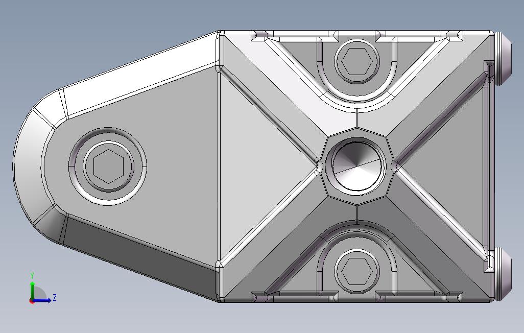 LED照射灯_SOLIDWORKS 2010_模型图纸下载 – 懒石网